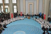 Yücel Yılmaz, genç hafızların coşkusuna ortak oldu