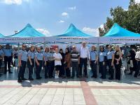 Büyükşehir personeli, Aycan anısına pilav hayrı düzenlendi