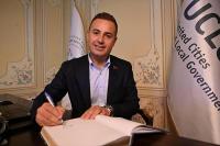 Başkan Akın: Uluslararası ölçekte yerel yönetimlerle daha yakın çalışma yürüteceğiz