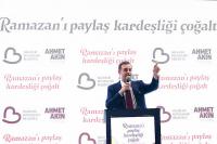 Ahmet Akın: “Yürüdüğümüz yolda bizi yalnız bırakmadınız”