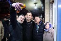 AHMET AKIN GÜNDOĞAN’DA BÜYÜK COŞKUYLA KARŞILANDI