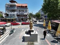 Sarıkız Meydanı yenilendi