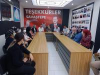 Av. Belgin Uygur Savaştepe İlçesinde Ziyaretlerde Bulundu