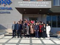 BELGİN UYGUR ALTIEYLÜL MAHALLE TEŞKİLATLARIYLA BİRARAYA GELDİ