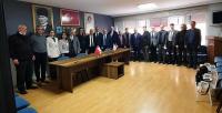 BALIKESIRLILER DERNEĞI FEDERASYONU'NDAN İYİ PARTI İL BAŞKANLIĞI'NA ZIYARET