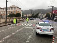 ''ÖNCE YAYA UYGULAMASI'' GERÇEKLEŞTIRILDI