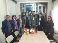 CUMHURİYET HALK PARTİSİNDEN YENİ  SEÇİLEN ODA BAŞKANLARINA ZİYARET