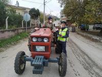 BALIKESIR İL JANDARMA KOMUTANLIĞI'NDAN TRAKTÖR/ROPS DENETIMI