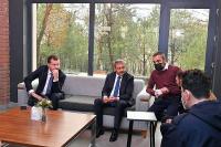 VALI ŞILDAK UMUDA KAPI AÇANLARLA KAHVALTIDA BIR ARAYA GELDI