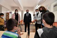 VALI ŞILDAK'TAN ARA TATIL SONRASI İLK OKUL ZIYARETI