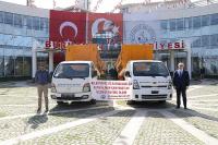 BURHANIYE BELEDIYESI ARAÇ FILOSU GÜÇLENIYOR