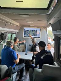 VALI ŞILDAK YANGIN SAHASINDAN AYRILMADI