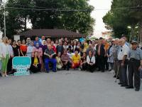 ‘SEVGI YUMAĞI’ TÜM ŞEHRI SARACAK