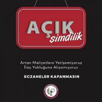 ''ECZACIYA HAK ETTIĞI DEĞER VERILMELIDIR''