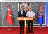 VALI ŞILDAK'TAN ALBAY YILDIZ'A ZIYARET