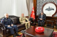 TÜMGENERAL OKYAR'DAN VALI ŞILDAK'A ZIYARET