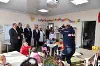 DEPREM ANI VE TAHLIYE TATBIKATI YAPILDI