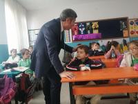 TATLI, OKULLARI ZIYARETE DEVAM EDIYOR