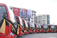KÖRFEZ’DE ULAŞIMIN KALITESI ARTTI  KÖRFEZ’E YERLI OTOBÜS