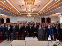 VALI ŞILDAK DIN GÖREVLILERI İLE BIR ARAYA GELDI