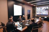 VALI ŞILDAK KAYMAKAMLAR İLE VIDEOKONFERANS TOPLANTI GERÇEKLEŞTIRDI