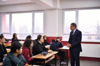 VALI ŞILDAK'TAN 2023'ÜN İLK OKUL ZIYARETI