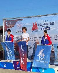 EREN OKAY TEKNO SÖRF'DE TÜRKIYE ÜÇÜNCÜSÜ OLDU