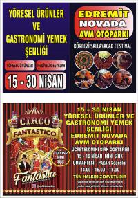 EDREMIT'TE ÇOCUKLARA KARNE HEDIYESI: ÜCRETSİZ SİRK