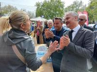 AK PARTI MILLETVEKILI ADAY AHMET GÜR’ÜN EDREMIT ZIYARETI BÜYÜK ILGI GÖRDÜ