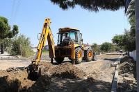 BURHANİYE’DE YOL ÇALIŞMALARI SON SÜRAT DEVAM EDİYOR