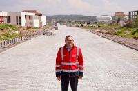 Yol yapım çalışmaları hızlandırıldı