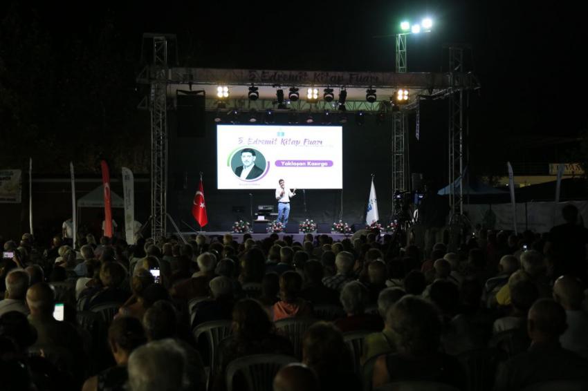 5. EDREMIT KITAP FUARI’NDA BEŞINCI GÜN GERIDE KALDI