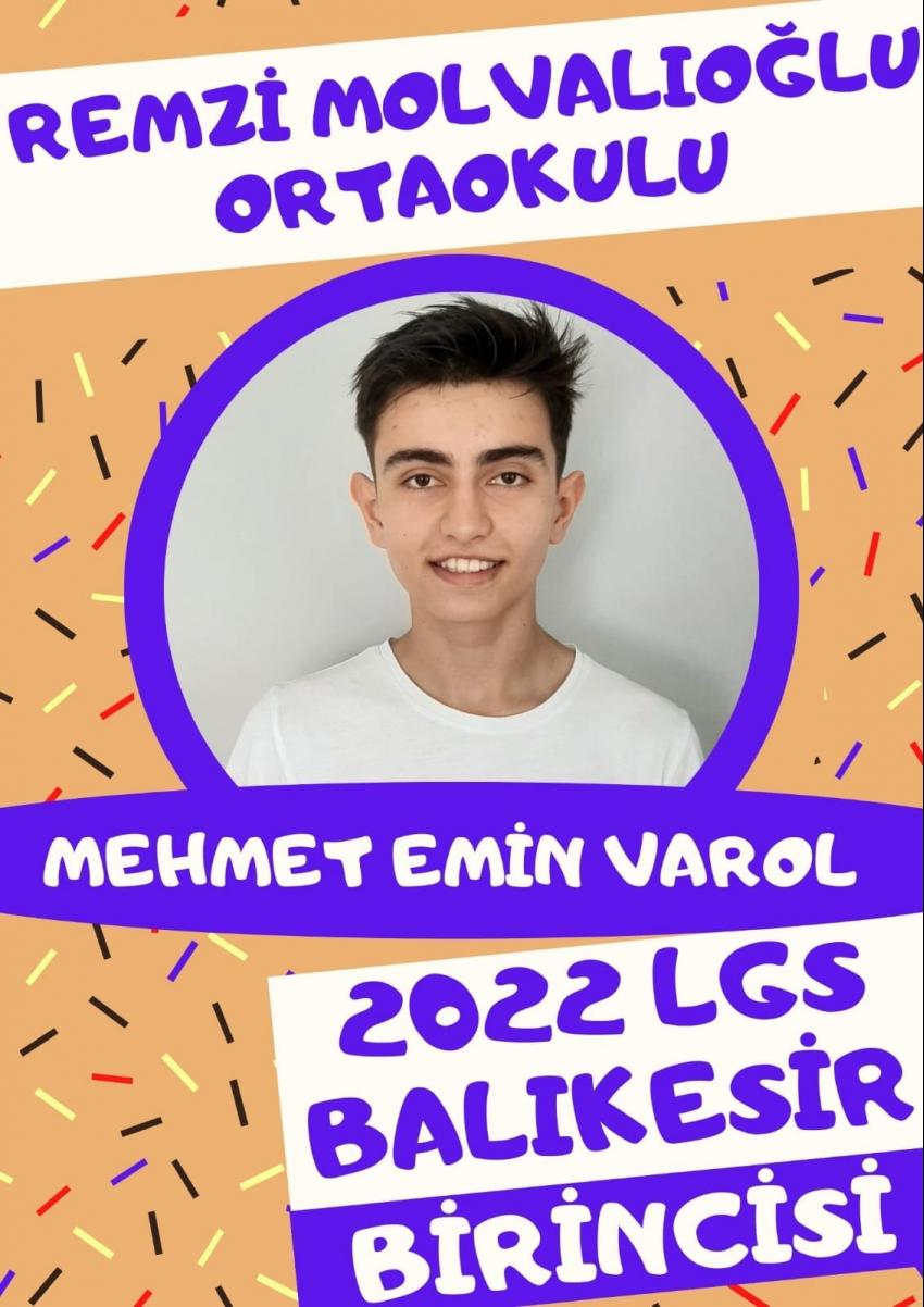 REMZI MOLVALIOĞLU ORTAOKULU'NDAN LGS'DE ÖNEMLI BAŞARI