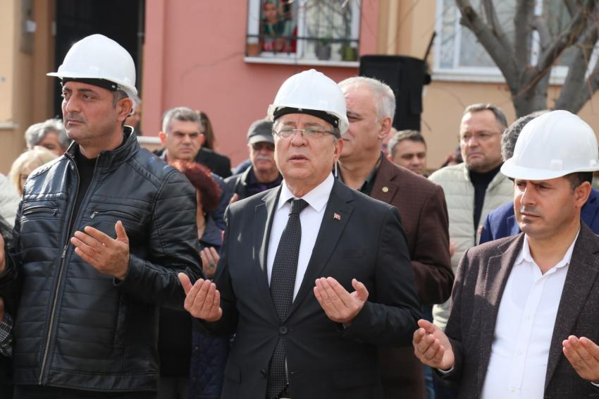 TUZCUMURAT MAHALLE EVİ TEMELİ ATILDI