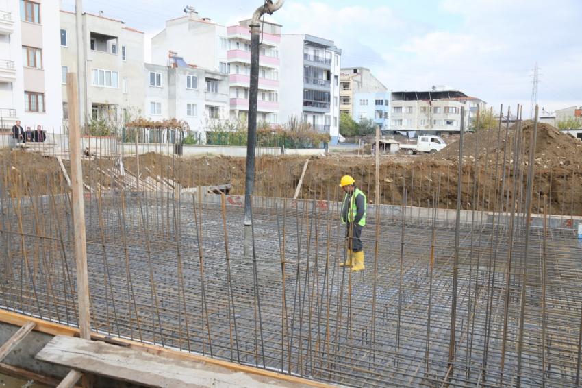 TUZCUMURAT MAHALLE EVİ TEMELİ ATILDI