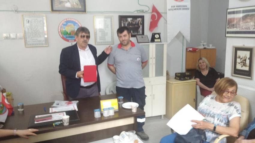 MAKEDONCA KURSUNA KATILANLARA BELGELERİ VERİLDİ