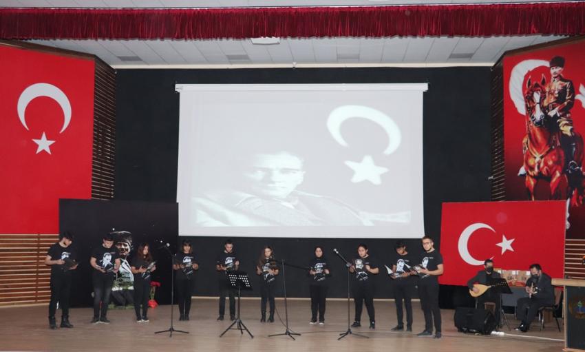 CUMHURIYETIMIZIN KURUCUSU MUSTAFA KEMAL ATATÜRK EDREMIT’TE GERÇEKLEŞTIRILEN TÖRENLERLE ANILDI 