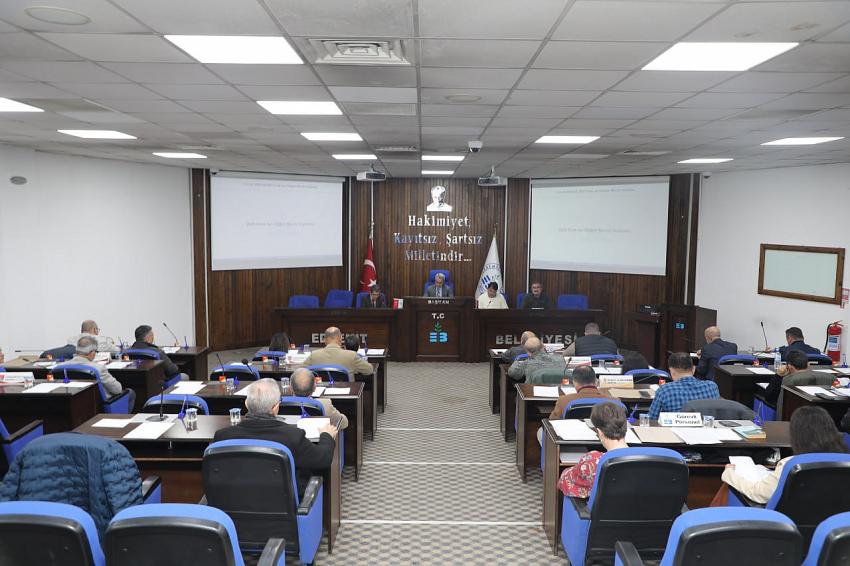 EDREMİT’TE 2024’ÜN İLK MECLİS TOPLANTISI GERÇEKLEŞTİ