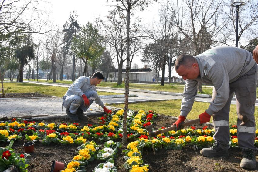 EDREMİT BAHARA ERKEN GİRDİ