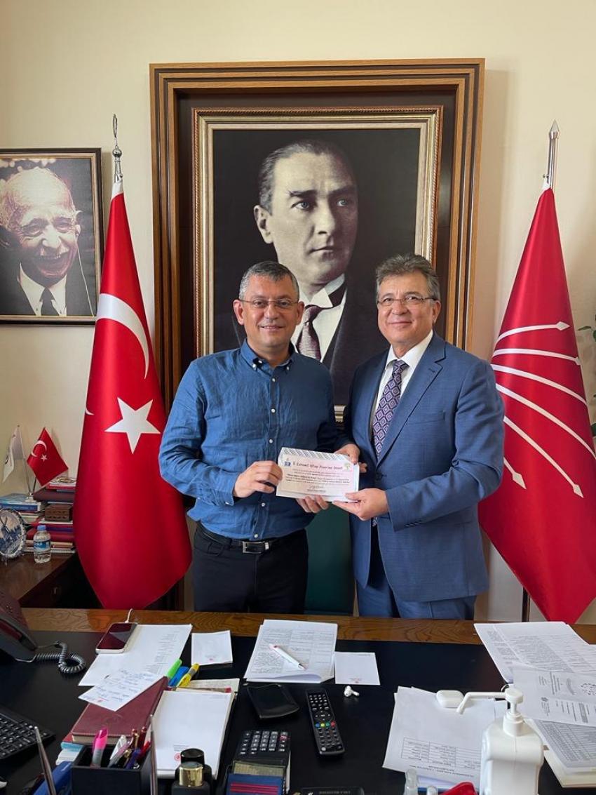 BAŞKAN ARSLAN’DAN LIDERLERE KITAP FUARI DAVETI