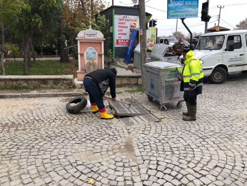 EDREMİT  ŞİDDETLİ YAĞIŞA HAZIR