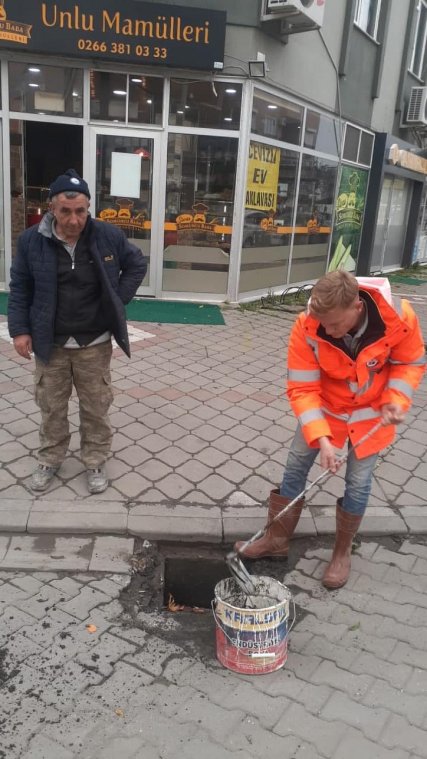 EDREMİT  ŞİDDETLİ YAĞIŞA HAZIR