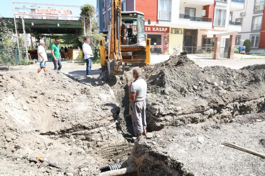 Başkan Arslan, Altınkum’da çalışmaları denetledi