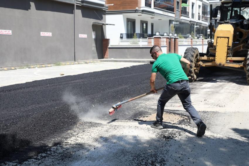 Başkan Arslan, Altınkum’da çalışmaları denetledi