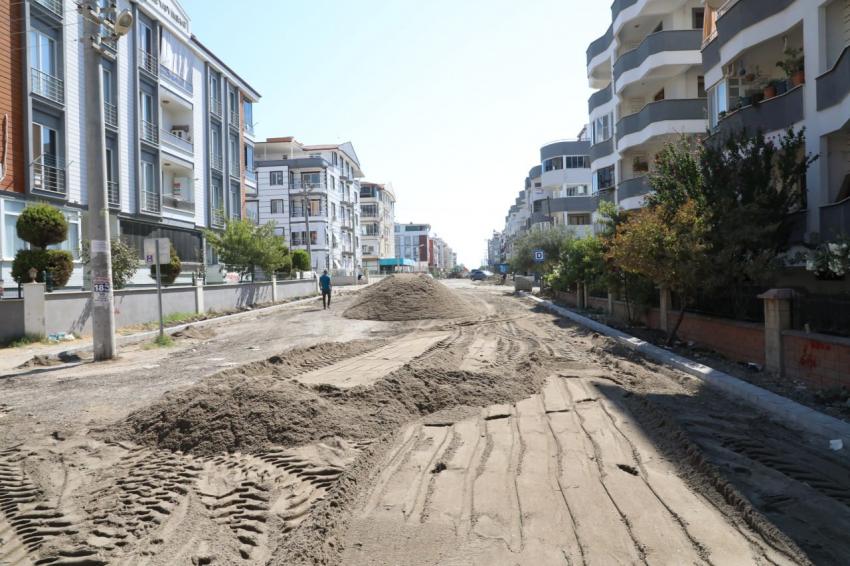 Başkan Arslan, Altınkum’da çalışmaları denetledi