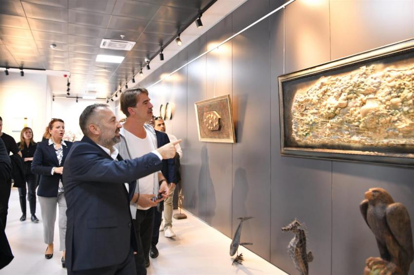 Engin Altan Düzyatan Büyükşehir’e hayran kaldı