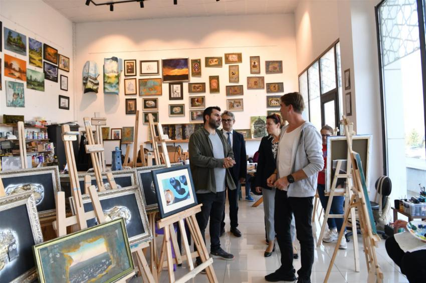 Engin Altan Düzyatan Büyükşehir’e hayran kaldı