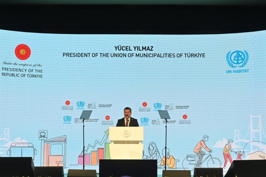 Başkan Yılmaz, Dünya Şehirler Günü’nde konuştu