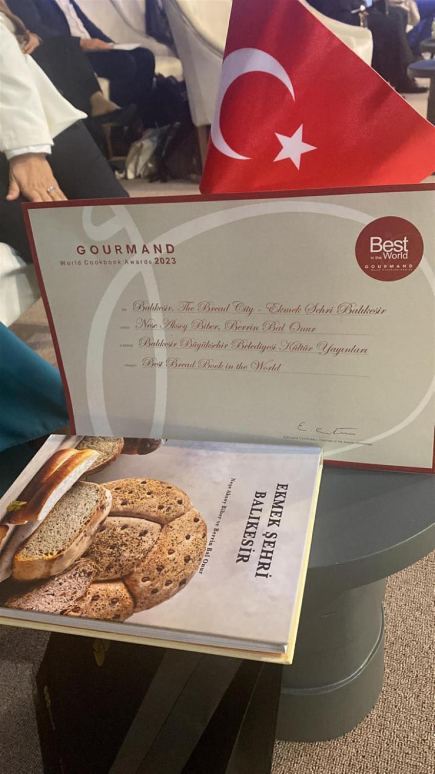 Dünyanın en iyi ekmek kitabı ‘Ekmek Şehir Balıkesir’