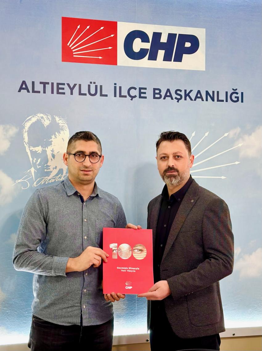 AHMET NAMLI ALTIEYLÜL'E ADAY ADAYI